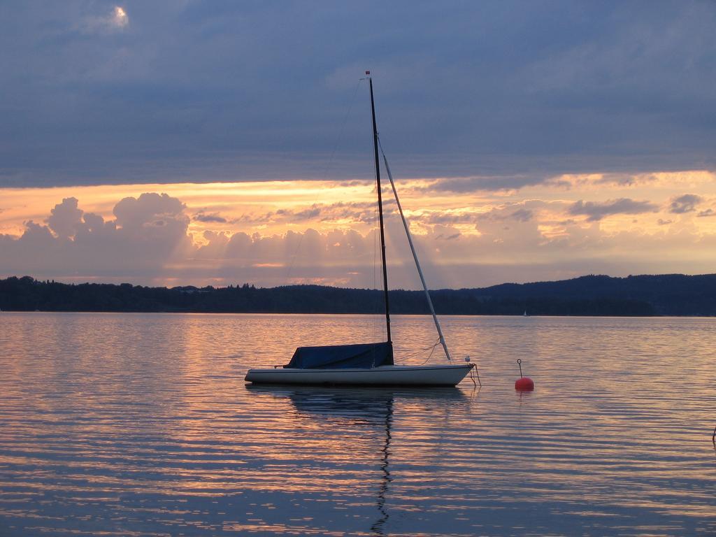 Landgasthof Drei Rosen Bernried am Starnberger See Kültér fotó