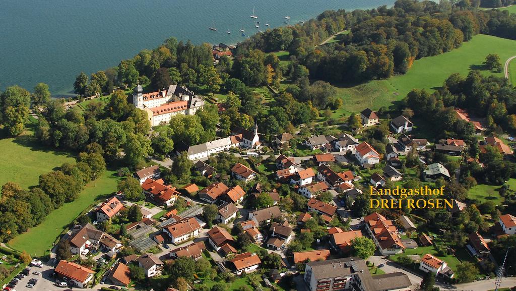 Landgasthof Drei Rosen Bernried am Starnberger See Kültér fotó